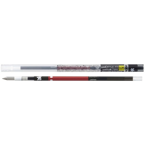 スタイルフィット ディズニー ボールペンリフィル 替芯 Style Fit スタイルフィット 黒 Umr129ds34 0 38mm ゲルインク ブラック ビックカメラ Jre Mall
