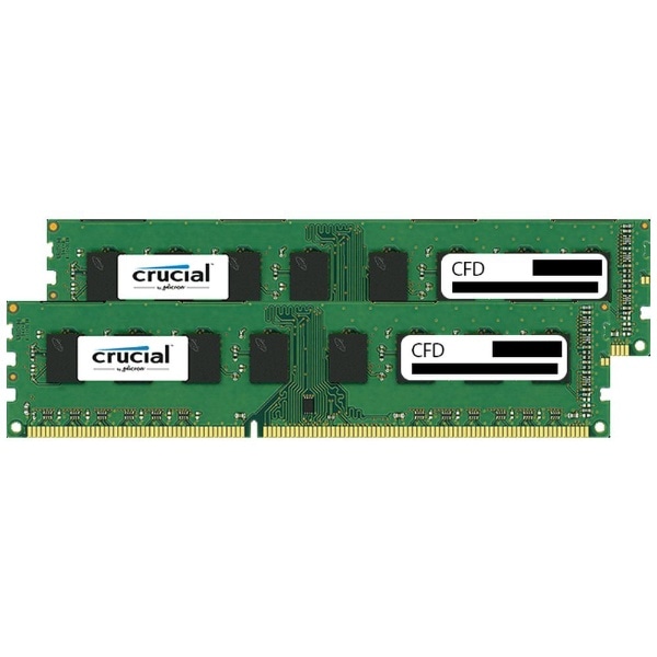 CFD DDR3 1600 8GB x2  合計16GB