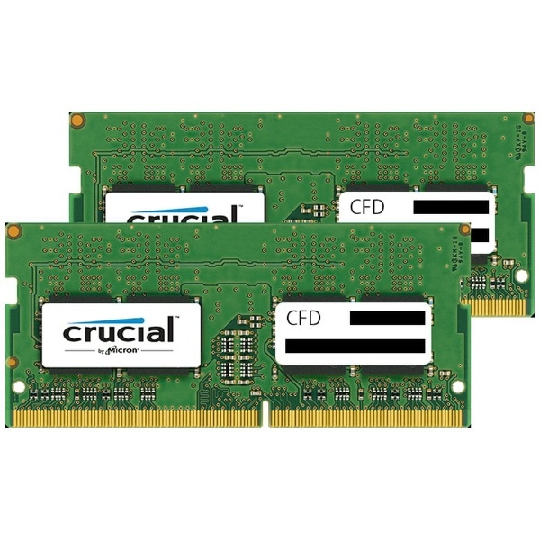 crucial DDR4-2400 8GB ２枚