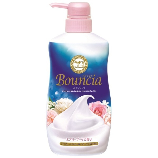 Bouncia（バウンシア）ボディソープ　エアリーブーケの香り ポンプ(500ml)
