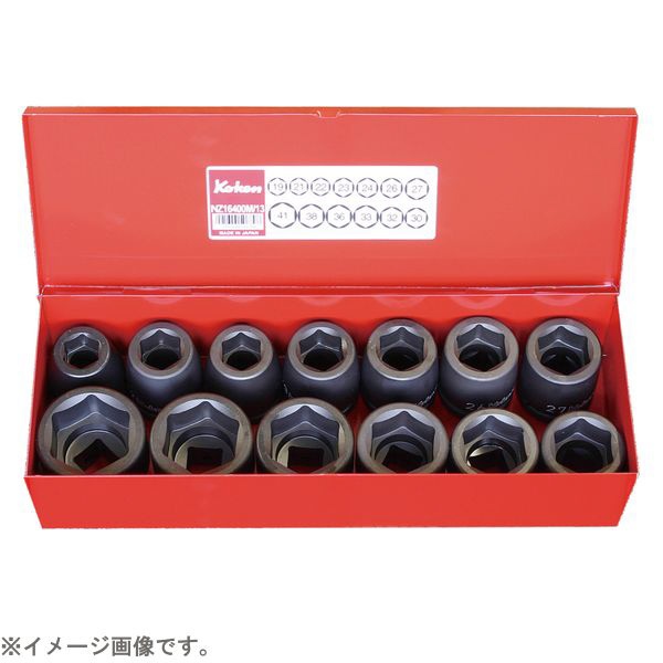 16201A-01 3/4インチ(19mm) インパクト6角ソケットセット 11pc 16201A-01