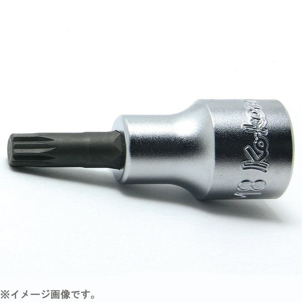 4020.60-M10 1/2インチ(12.7mm) 3重4角ビットソケット(XZN規格) 全長60mm M10 4020.60-M10