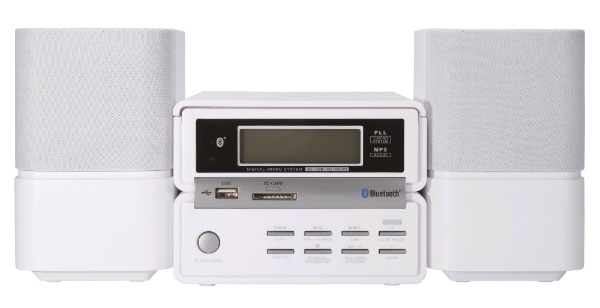 ミニコンポ ホワイト XR-BU30W [Bluetooth対応 /ワイドFM対応][CD ...