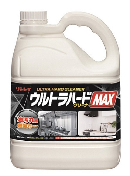 ウルトラハードクリーナーMAX 油汚れ用 超強力タイプ（4L） 〔キッチン用洗剤〕