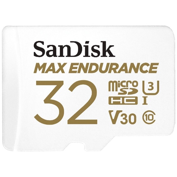 microSDHCカード UHS-I MAX ENDURANCE（マックス エンデュランス）高耐久 SDSQQVR-032G-JN3ID [Class10 /32GB]