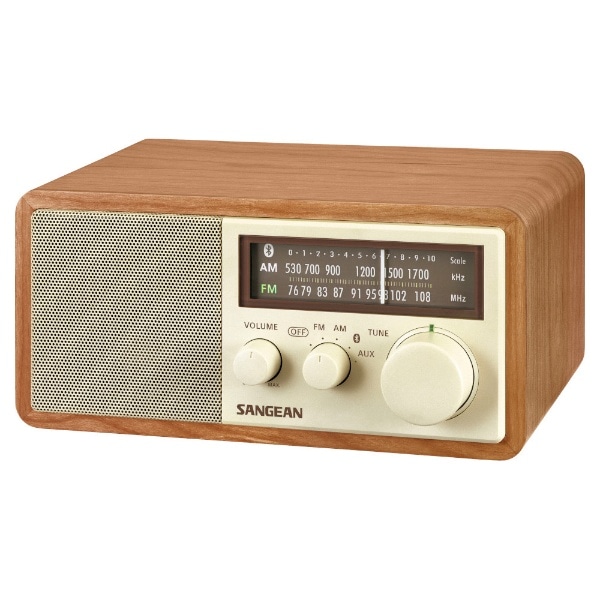 FM/AMラジオ対応 ブルートゥーススピーカー チェリー WR-302