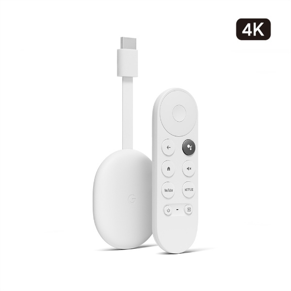 Google Chromecast 4K white