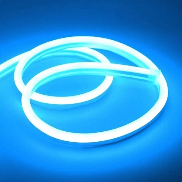 LEDネオンライト12Vストリップ5mBL ROYALMONSTER ブルー RM-NEON5BL
