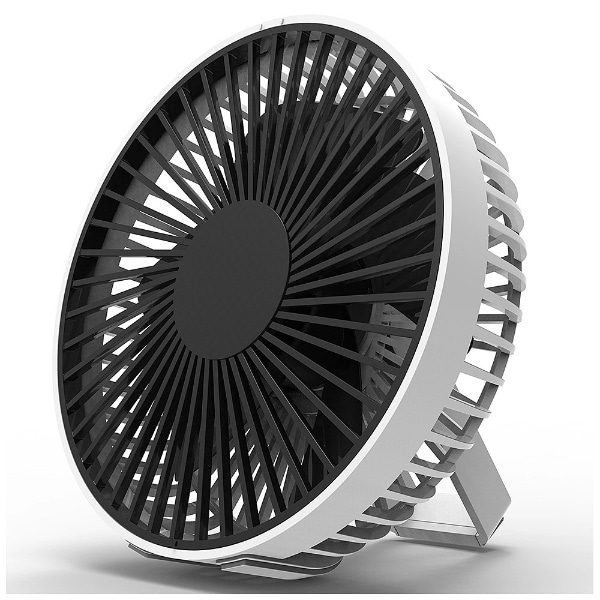 USBパワフルデスクFAN ホワイト SFDK20 WT [DCモーター搭載](ホワイト) ビックカメラ｜JRE MALL