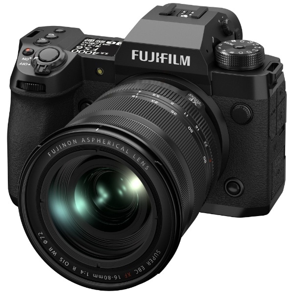 FUJIFILM X-H2 ミラーレス一眼カメラ レンズキット ブラック [ズーム