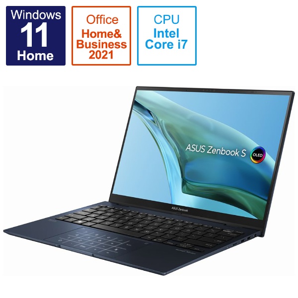 ノートパソコン Zenbook S Flip 13 OLED ポンダーブルー UP5302ZA