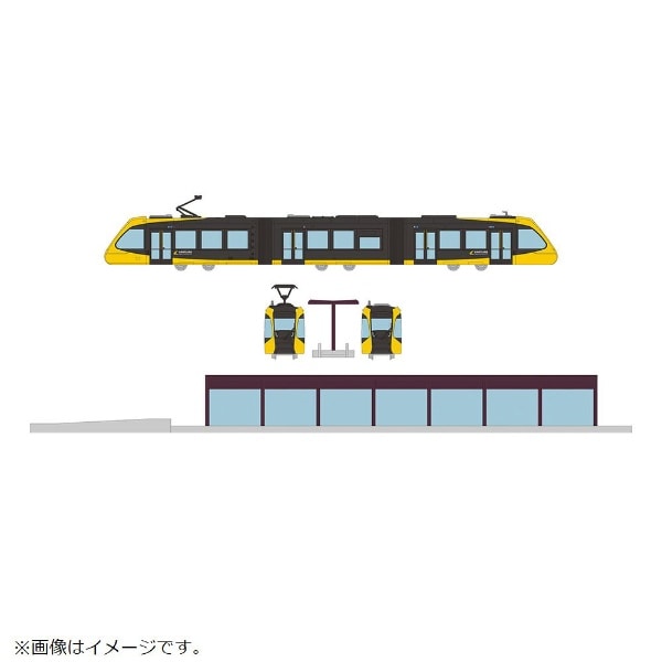 鉄道コレクション 宇都宮ライトレールHU300形HU301 LIGHTLINE(**テツコレク