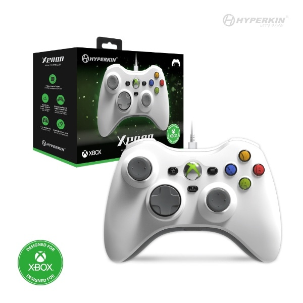 Xenon 有線コントローラー ホワイト M01368-WH【Xbox Series X S/Xbox
