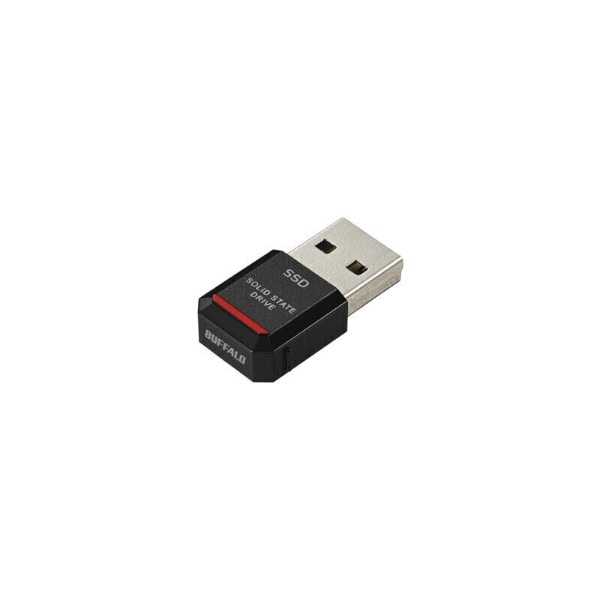 SSD-PST1.0U3-BA 外付けSSD USB-A接続 ブラック [1TB /ポータブル型 ...