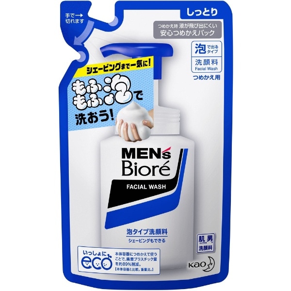 MEN’s Biore（メンズビオレ）泡タイプ洗顔 つめかえ用（130mL）〔洗顔料〕