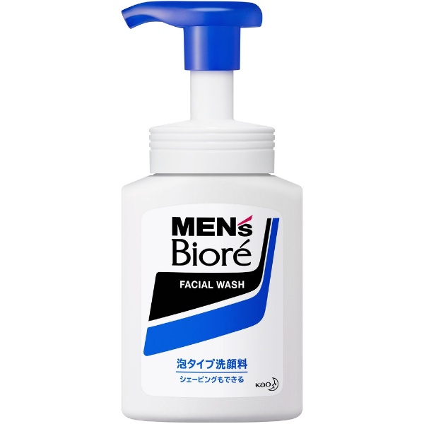 MEN’s Biore（メンズビオレ）泡タイプ洗顔 本体（150mL）〔洗顔料〕