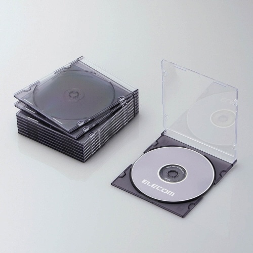 Blu-ray/DVD/CDΉ XP[X 1[×10 NAubN CCD-JSCS10CBK[CCDJSCS10CBK]