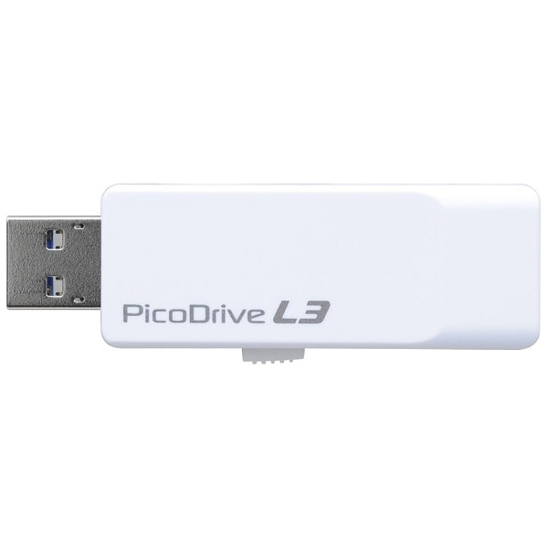 GH-UF3LA8G-WH USBメモリ PicoDrive [8GB /USB3.0 /USB TypeA /スライド式][GHUF3LA8GWH]