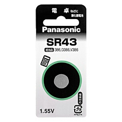SR43P ボタン型電池 [1本 /酸化銀][SR43P] panasonic