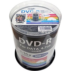 f[^pDVD-R Hi-Disc HDDR47JNP100 [100 /4.7GB /CNWFbgv^[Ή]