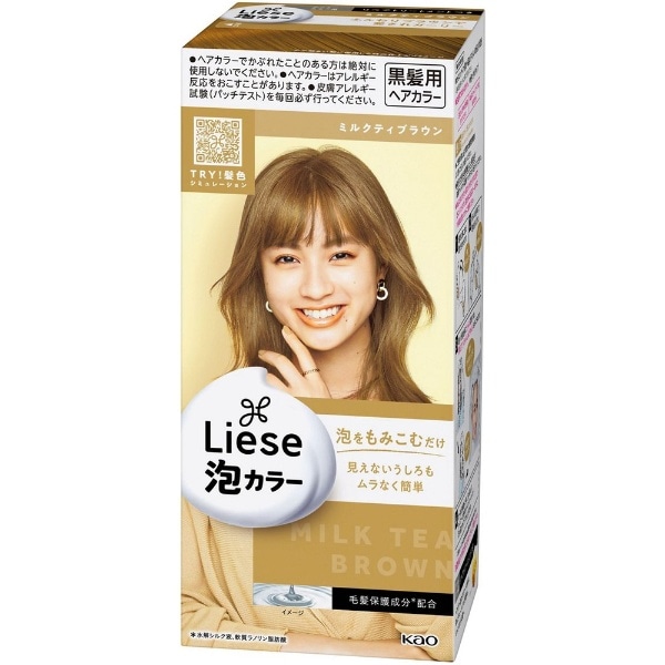 Liese（リーゼ）泡カラー ミルクティブラウン【医薬部外品】