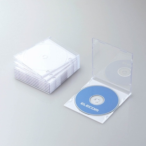 Blu-ray/DVD/CDΉ XP[X 1[×10 zCg CCD-JSCS10WH[CCDJSCS10WH]