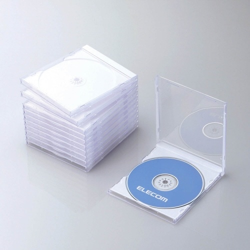 Blu-ray/DVD/CDΉP[X 1[×10 zCg CCD-JSCN10WH[CCDJSCN10WH]