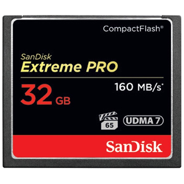 コンパクトフラッシュ ExtremePRO（エクストリームプロ） SDCFXPS-032G-J61 [32GB][SDCFXPS032GJ61]