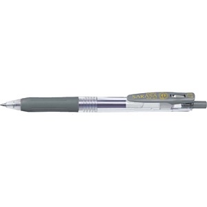 SARASA CLIP(サラサクリップ) ボールペン グレー(インク色：グレー) JJB15-GR [0.7mm][JJB15GR]