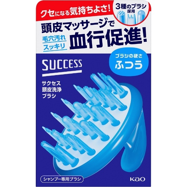SUCCESS（サクセス） サクセス 頭皮洗浄ブラシ ふつう