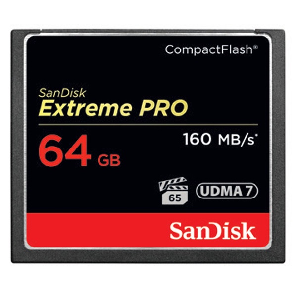 コンパクトフラッシュ ExtremePRO（エクストリームプロ） SDCFXPS-064G-J61 [64GB][SDCFXPS064GJ61]