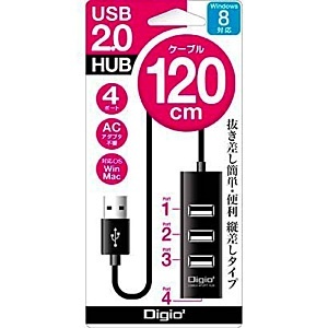 UH-2314N USBnu P[ǔ^ ubN [oXp[ /4|[g /USB2.0Ή][UH2314NBK]