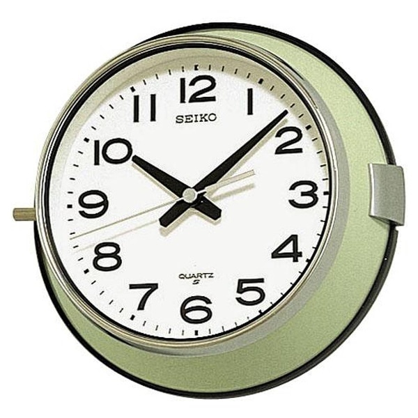 掛け時計 オフィスタイプ 薄緑 KS474M