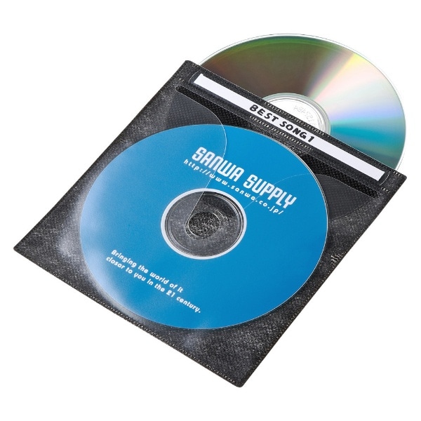 DVD/CDΉ sDzP[X 2[×100 ubN FCD-FN100BKN[FCDFN100BKN]
