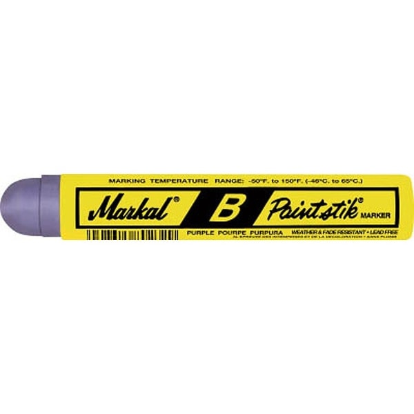 Markal　工業用マーカー　ペイントスティック　B 　紫　80228