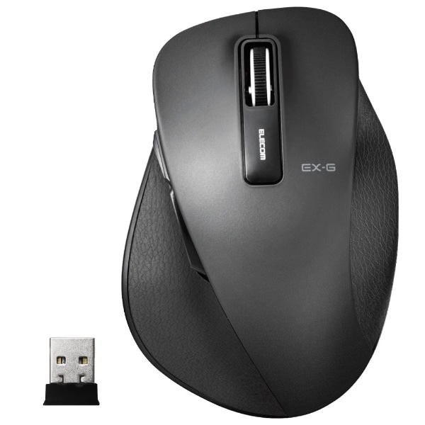 マウス (Chrome/Mac/Windows11対応) ブラック M-XGM10DBBK [BlueLED /無線(ワイヤレス) /5ボタン /USB]