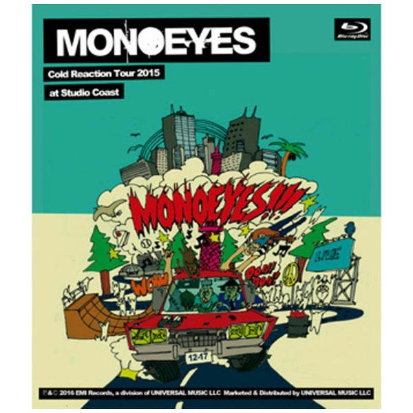 MONOEYES/MONOEYES Cold Reaction Tour 2015 at Studio Coast yu[C \tgz yzsz