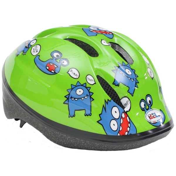子供用ヘルメット ZOOM2（グリーンファートモンスター/48〜54cm） 7072826