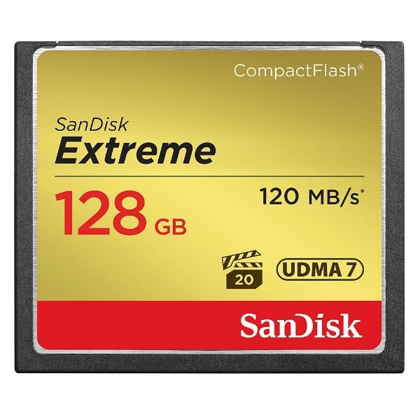 コンパクトフラッシュ Extreme（エクストリーム） SDCFXSB-128G-J61 [128GB][SDCFXSB128GJ61]