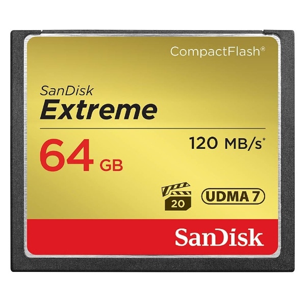コンパクトフラッシュ Extreme（エクストリーム） SDCFXSB-064G-J61 [64GB][SDCFXSB064GJ61]
