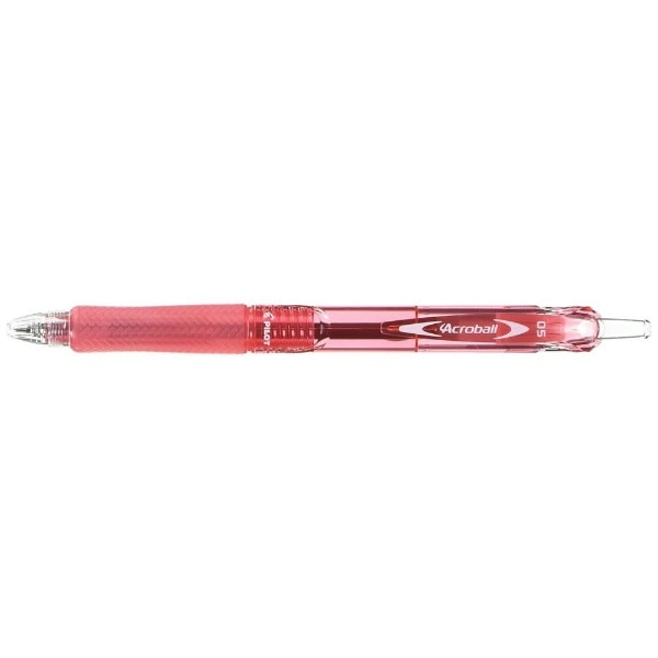 [油性ボールペン] アクロボール150 （極細） レッド （ボール径：0.5mm、インク色：赤） BAB-15EF-RR