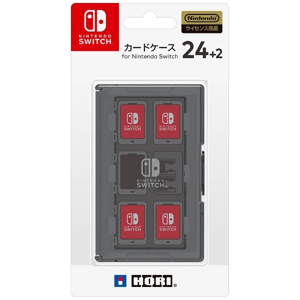 カードケース24＋2 for Nintendo Switch ブラック【Switch】