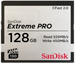 CFastカード ExtremePRO（エクストリームプロ） SDCFSP-128G-J46D [128GB][SDCFSP128GJ46D]