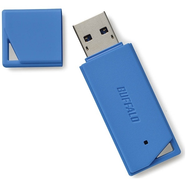 RUF3-K64GB-BL USB[ USB3.1/3.0/2.0Ή 64GB Lbv RUF3-KBV[Y u[ [64GB /USB3.1 /USB TypeA /Lbv][RUF3K64GBBL]