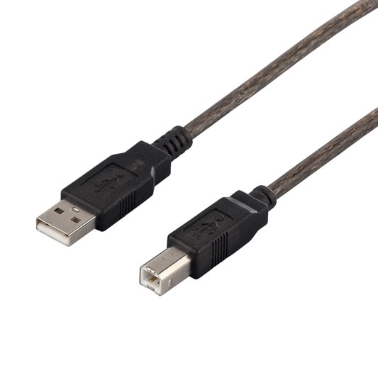 USB2.0P[u (A to B) XPg 0.7m BCUAB207BS ubNXPg