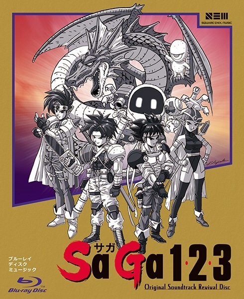 SaGa 1C2C3 Original Soundtack Revival DisciftTg/Blu-ray Disc Musicjyu[Cz yzsz