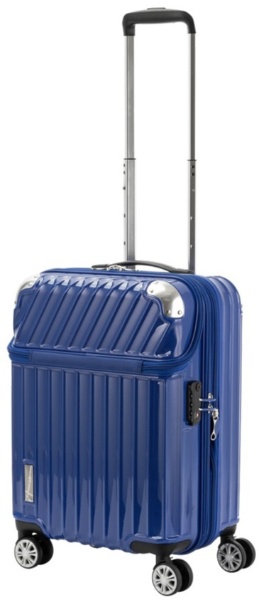 スーツケース 35L(43L) TRAVERIST（トラベリスト）MOMENT（モーメント） カーボンブルー 76-20292 [TSAロック搭載]