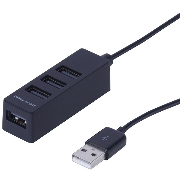 UH-2414BK USBnu ubN [oXp[ /4|[g /USB2.0Ή][UH2414BK]