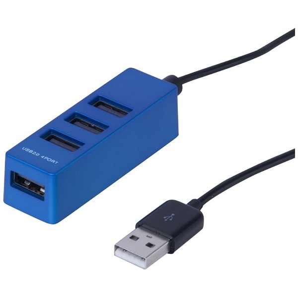 UH-2414BL USBnu u[ [oXp[ /4|[g /USB2.0Ή][UH2414BL]