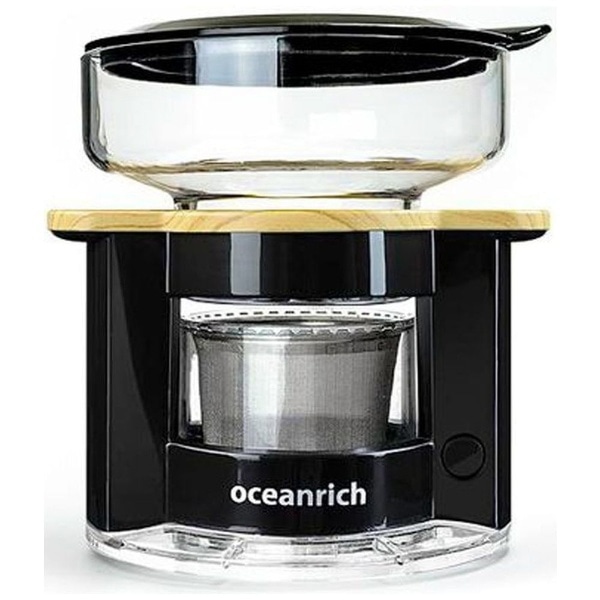 UQ-CR8200BL oceanrich自動ドリップ・コーヒーメーカー ブラック ブラック[UQCR8200BL]